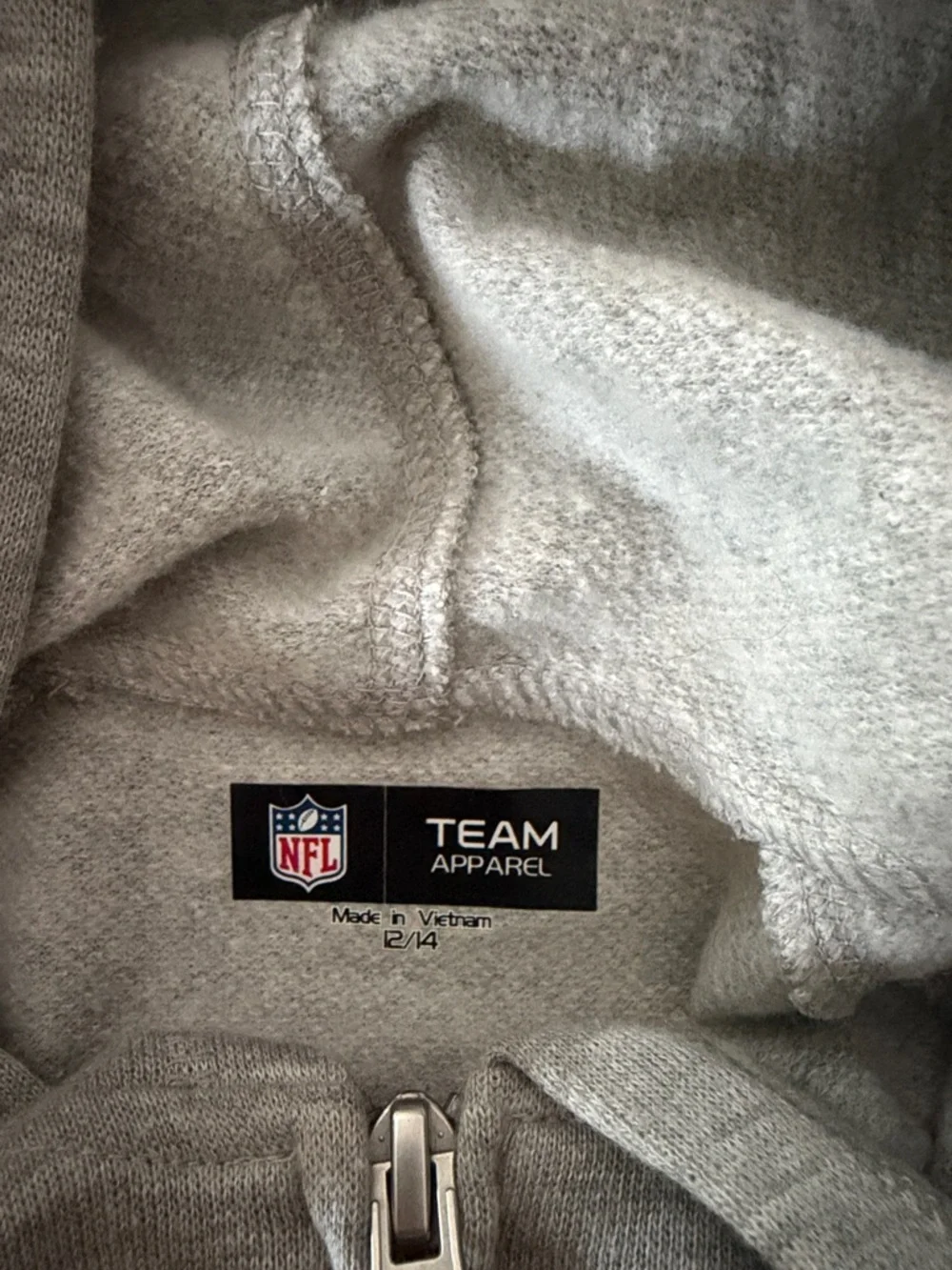 NY giants sweat jacket